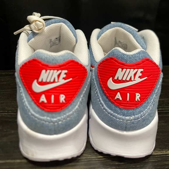 Nike men’s Air Max 90 “Denim Light Wash” size 9 brand new - Picture 3 of 5